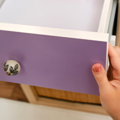 Carta da parati per mobili Viola