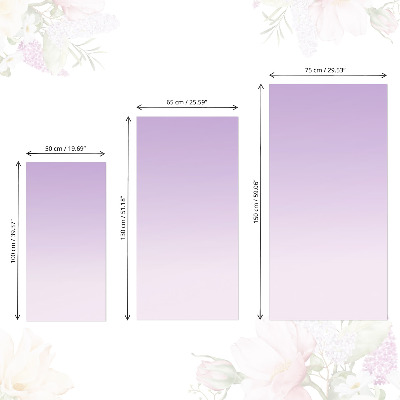 Carta adesiva per mobili Sfumatura lilla