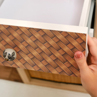 Carta da parati per mobili Intreccio di vimini