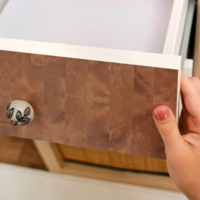 Pellicola adesiva per mobili Struttura in acciaio