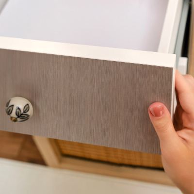 Pellicola per mobili Linee marroni