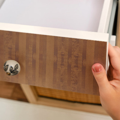 Carta da parati per mobili Trama marrone