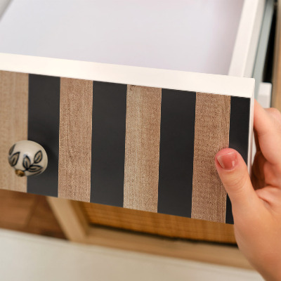 Carta adesiva per mobili Lamelle larghe