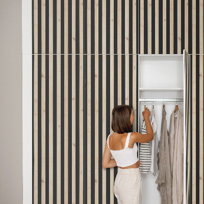 Pellicola per mobili Listelli di legno