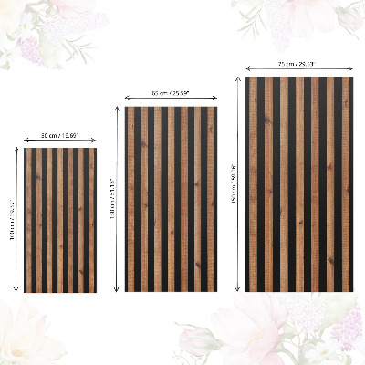 Carta per rivestire i mobili Listelli di legno