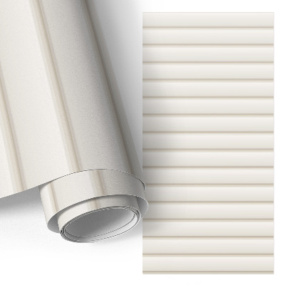 Carta per rivestire i mobili Linee color crema