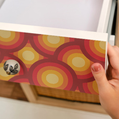 Adesivo per mobili Cerchi colorati