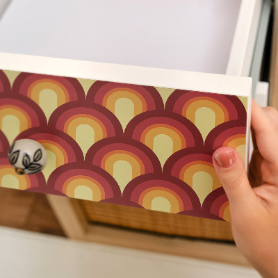 Carta per rivestire i mobili Fantasia retrò