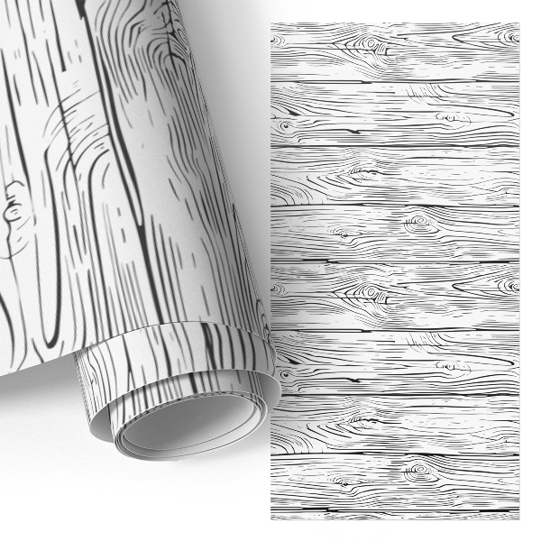 Carta adesiva per mobili Motivo effetto legno