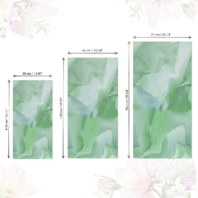 Adesivo per mobili Astrazione verde