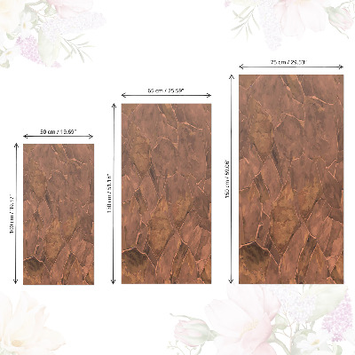 Carta per rivestire i mobili Mosaico in pietra