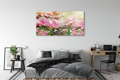 Quadro in vetro I fiori