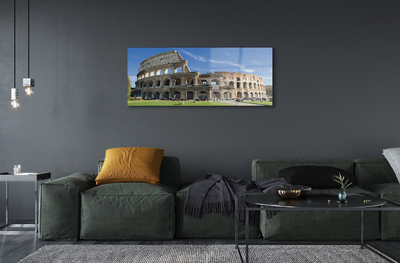 Quadro su vetro Roma colosseo