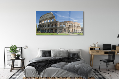 Quadro su vetro Roma colosseo