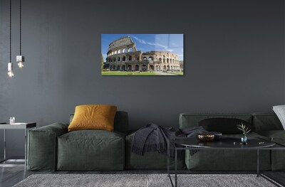 Quadro su vetro Roma colosseo