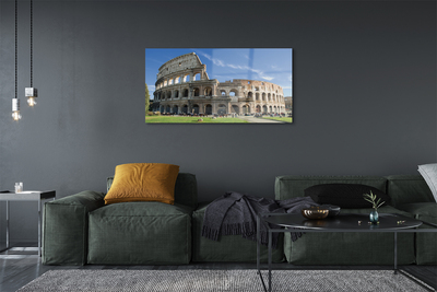 Quadro su vetro Roma colosseo