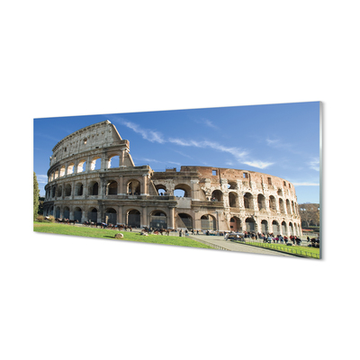 Quadro su vetro Roma colosseo