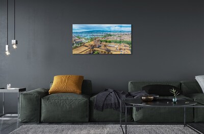 Quadro vetro Spagna costa di porto