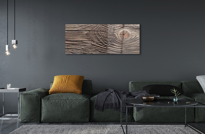 Quadro di vetro Venatura delle tavole di legno