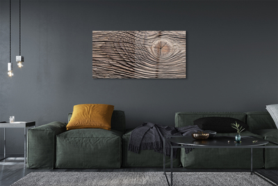 Quadro di vetro Venatura delle tavole di legno