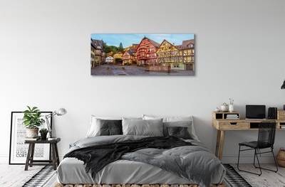 Quadro di vetro Germania città vecchia baviera