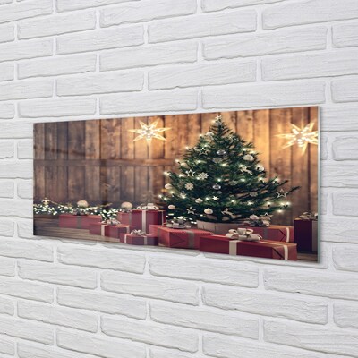 Quadro su vetro Decorazioni per l'albero di natale