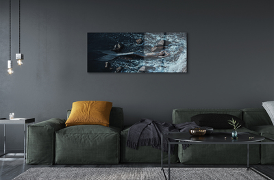 Quadro in vetro Mare di sirena