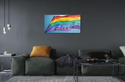 Quadro su vetro Bandiera colorata