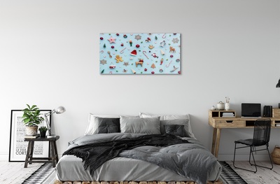 Quadro vetro Decorazioni, caramelle e dolciumi