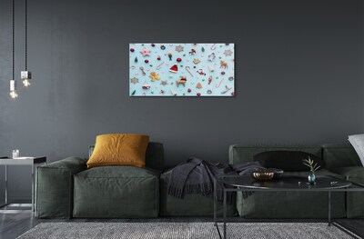 Quadro vetro Decorazioni, caramelle e dolciumi