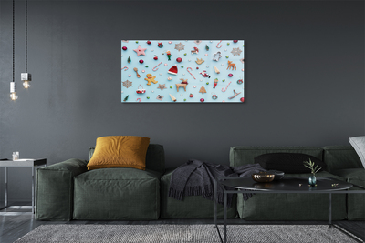 Quadro vetro Decorazioni, caramelle e dolciumi