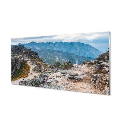 Quadro vetro Montagne