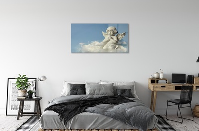 Quadro su vetro Angelo del cielo delle nuvole