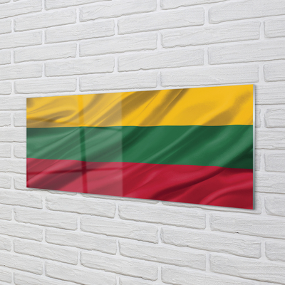 Quadro vetro Bandiera della lituania