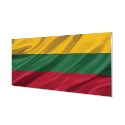 Quadro vetro Bandiera della lituania