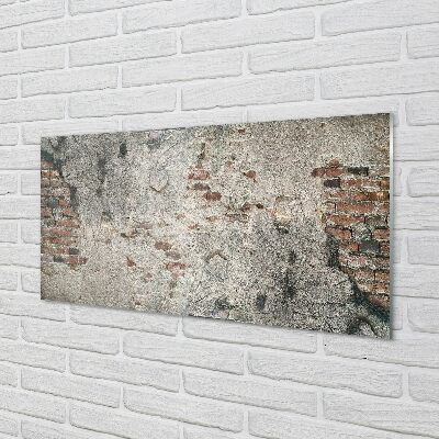 Quadro vetro Muratura in pietra e mattoni