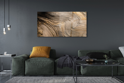 Quadro in vetro Struttura a venature di legno