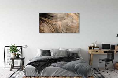 Quadro in vetro Struttura a venature di legno