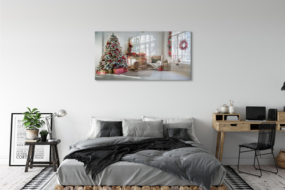 Quadro in vetro Decorazioni per l'albero di natale