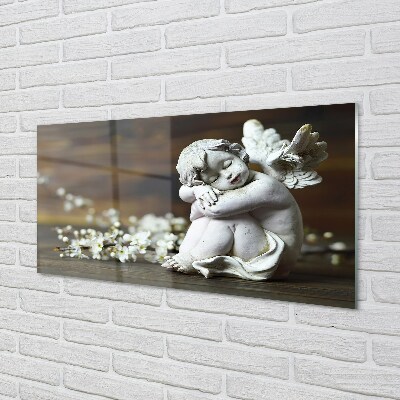 Quadro in vetro Fiori d'angelo addormentati