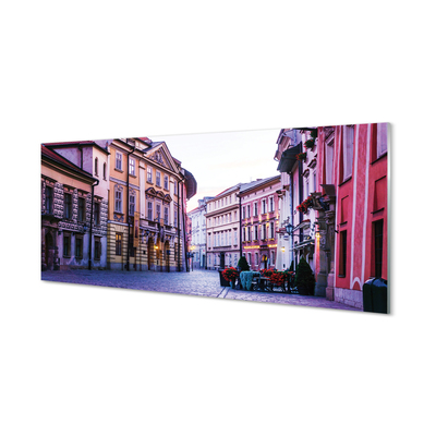 Quadro di vetro Centro storico di cracovia