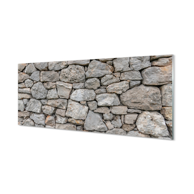 Quadro vetro Muro di pietra