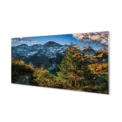 Quadro vetro Lago di montagna