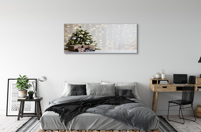 Quadro vetro Alberi di natale, decorazioni e regali