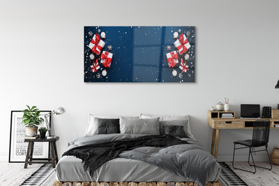 Quadro in vetro Regali neve