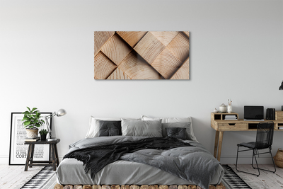 Quadro su vetro Anelli di legno nodi