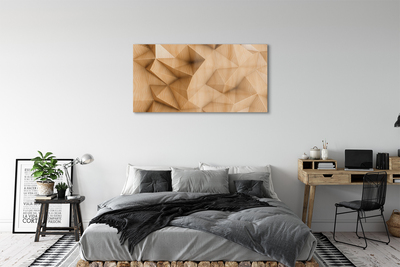 Quadro vetro Mosaico di legno massiccio