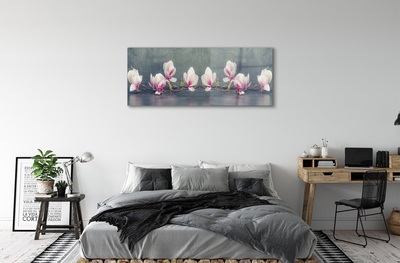 Quadro di vetro Filiale magnolia