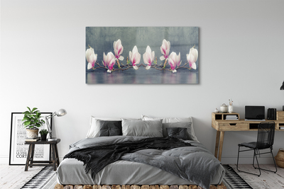 Quadro di vetro Filiale magnolia