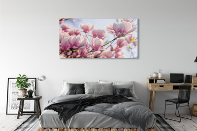 Quadro di vetro Magnolia